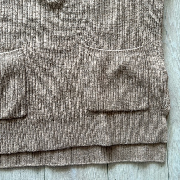 Madewell Glenbrook Women’s Half Zip Ribbed Sweater Merino Wool Blend XXS - Picture 6 of 11